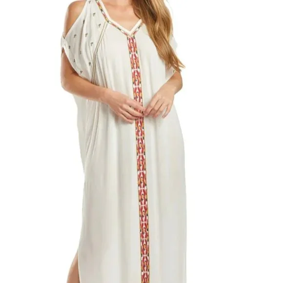 frankie short sleeve maxi dress Reformation Frankie Silk Maxi Dress